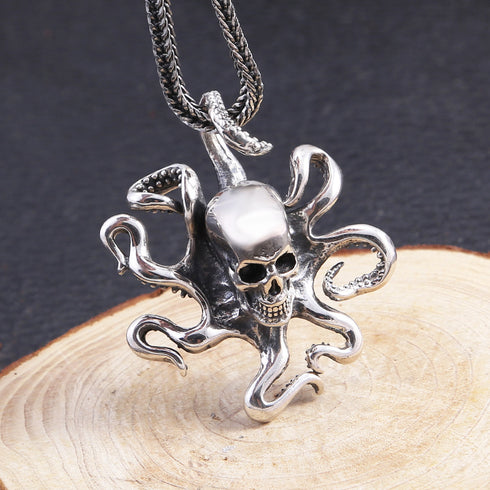 Octopus Skull Necklace